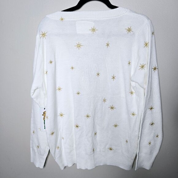 Tipsy Elves Tree Skirt Sweater Large Christmas - Picture 2 of 7